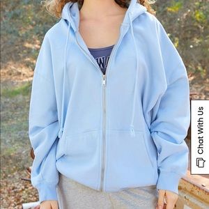Brandy Melville Blue Christie Hoodie 💙